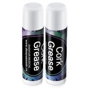 톤디아모 2피스 클라리넷 플루트용 코르크 그리스 색소폰 플루트 용품용 윤활유 튜브 청소 및 관리 제품 목관 악기 액세서리