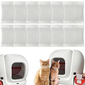 퓨라맥스 자동 쓰레기통용 튜어원 12팩 활성탄 필터 리필, 퓨라맥스 자가 청소 고양이 쓰레기통용 반려동물 냄새 제거제