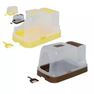 반려묘 반자동 화장실 고양이 애묘 토일렛 후드형 1p