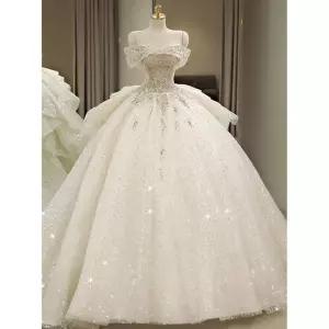 오프숄더 벨라인 스트랩타입 웨딩촬영 셀프웨딩 드레스 의상