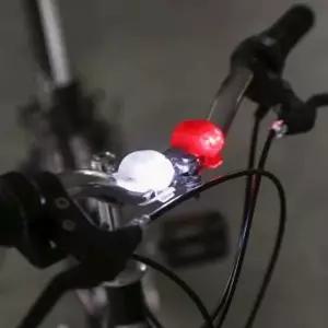 2p 실리콘 자전거 안전등 led 전조등