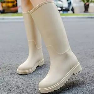 [라일리] Rly 하이핏 부츠 장마 부츠 데일리 미들 장마철 패션