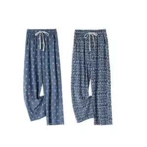 [라일리여성의류] Rly 여름 쿨 청바지 냉감 데님 밴딩 와이드 팬츠