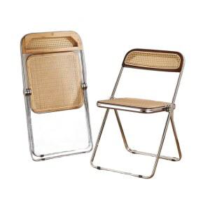 라탄접이식의자 라운지 식탁체어 등받이 유운 높은의자 파라솔 의자 클라우디나 식당 모던