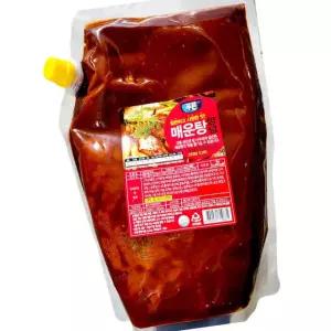 푸른식품 매운탕 양념 2kg 매운탕소스 업소용