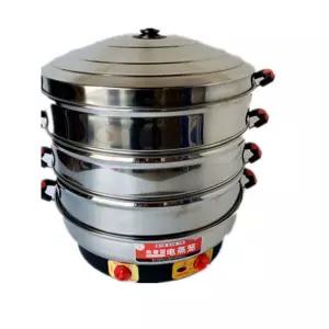 대용량 업소용 전기찜기 스팀기 만두 식당 다층 찜솥