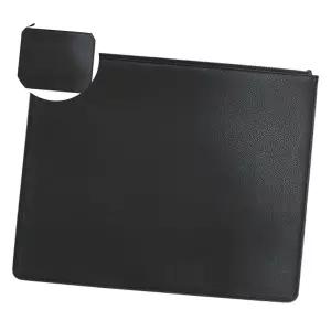 가방속정리함 웍스 노트북수납 대형 파우치 슬림 클러치백-블랙