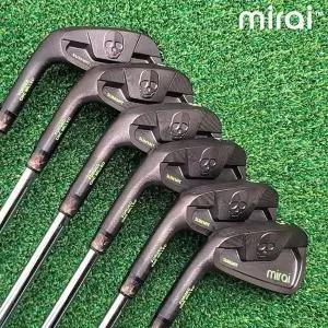 미라이 KNC007 왼손 블랙 남성 좌타 6아이언세트 5-P 경량스틸
