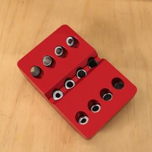 다각도 드릴 가이드 지그 30 45 90도 구멍 직선 전금속 계단 난간 케이블 난간용