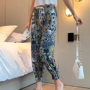 buyus 여자 배기 냉장고 쿨바지 시원한 냉감 고무줄 바지 밴딩 쿨링 팬츠 굿딜 브이숍 illo001