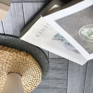 [원사안전] 타일 바닥데코  인테리어  바닥재 조립식타일 베란다타일 9p (본품)