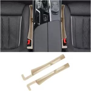 TNAIYH 2PCS 카시트 갭 필러 시트와 콘솔 사이의 차량 보관 플러그 차단기 정리함 휴대폰 키 지갑 채우기용