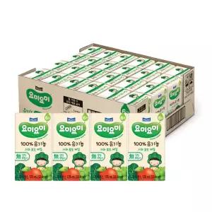 요미요미 유기농 주스 사과포도케일 125ml 24팩