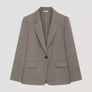 [롯데백화점]리스트 린넨 싱글 원버튼 자켓 TWWJKP62010