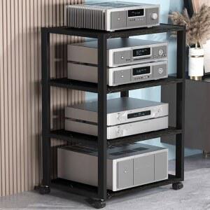 받침대 오디오 튜닝대 홈시어터 수납장 cd 캐비닛 거치 이동 하중