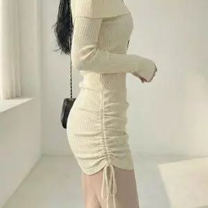 [라일리여성의류] Rly 트렌디 원피스 미니 오프숄더 골지