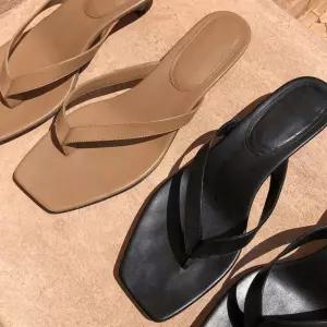 여성 킨 휴양지 슬리퍼 소가죽쪼리 여름 샌들 가죽