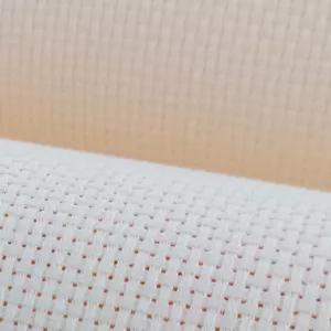 59 x 36 11 Ct 크림 카운트 면 아이다 천 크로스 스티치 원단