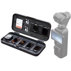 DJI 포켓 3용 시뉴티아 필터 케이스, 오스모 3 크리에이터 콤보 액세서리용 마그네틱 렌즈 보관 ND-UV-CPL 광각 매크로 TF / SD 카드 정리함