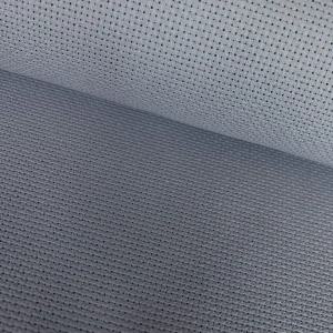 14CT 아이다 천 자수 크로스 스티치 원단 펄 그레이 W29 x L39