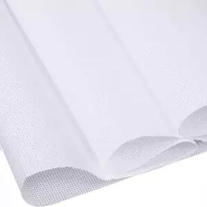 18 카운트 아이다 천 크로스 스티치 라지 사이즈 자수 원단 화이트 캔버스 가정용 DIY 59 x 39 인치