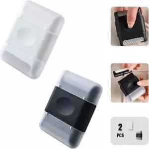 수동 이중 보풀 제거기 휴대용 옷 헤어 볼 트리머 미니 스웨터 클리닝 도구 오버코트 필링 면도기 가족