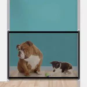 반려 동물 안전망 강아지 고양이 울타리 문 칸막이 펜스 도어 가림막 메쉬형