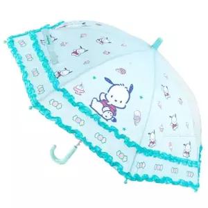 포차코 디저트 이중프릴 47 우산 민트 어린이 3단 아