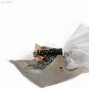 캠핑용 글라스화이버 방염포 56X80CM 스패터 안전매트 휴대용