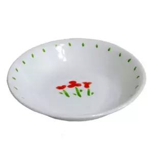 국그릇 코렐 대접 비빔기 탕기 접시 식기 레드 21.5cm 냉면기