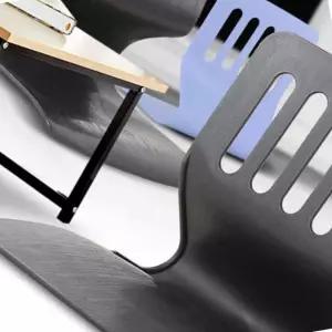 [원오안전] 업소용  바닥 간이 다용도 좌식의자 식당 의자 공부 (본품)