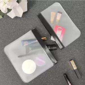 여행 화장품 수납 가방정리 불투명 파우치 2개 세트