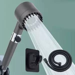[SBD] 샤워기 수압상승 헤드 욕실 강력 호스 샤워 브러쉬set