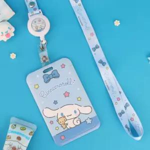 시나모롤 릴 목걸이 교통카드 지갑 785642 형카드 명찰 홀더 사원증