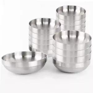 진공그릇 샤틴 스텐 이중 냉면기 23cm 15개