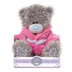 미투유 핑크 드레싱 가운 플러시 베어22cm 곰인형기념일선물 프로포즈 봉제 동물 캐릭터 선물용 아기