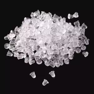 귀고리 200개 뒷장식 귀걸이 악세사리만들기 4mm 실리콘 뒷마개 귀찌귀걸이