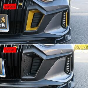 Trumpchi GAC Empow 2022 외부 액세서리 전면 안개등 램프 눈꺼풀 눈썹 장식 커버 트림 4PCS