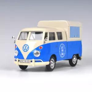 1 24폭스바겐타입2T1푸드트럭(537M79576BL W)버스 미니카 자동차 모형 다이캐스트 고급 명차 키덜트장난감