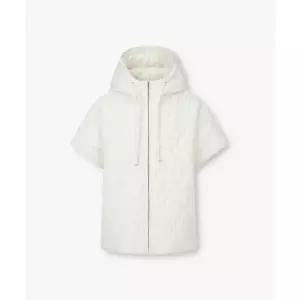 GCUT 퀼팅 후디드 판초 점퍼_아이보리_7225418001 394109