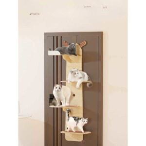 고양이 클라이밍 프레임 캣타워 도어 문걸이 켓타워 보드