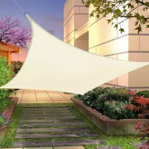 고밀도 휴대용 방수 사각 그늘막 라떼 2.3M 텐트 썬쉐이드 쉐이드 용그늘막