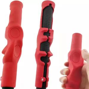 올바른 손 자세를 위한 고무 골프 그립 트레이너 강도 및 스윙 정밀도 향상을 트레이닝 보조 도구 남성용