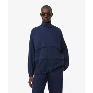 라코스테 LACOSTE 여성 믹스드 린넨 트랙 자켓 BF6877-56G 166 BF6877-56G166 384617