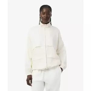 라코스테 LACOSTE 여성 믹스드 린넨 트랙 자켓 BF6877-56G 70V BF6877-56G70V 384614