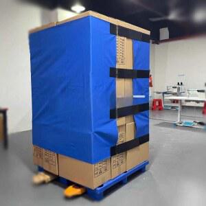 팔레트 밴딩 밸트 천 랩핑 밴드 70cmx4 6m 고정 다회용 블루 버클