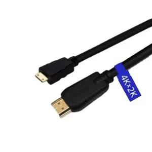 HDMI to Mini 2.0 ver 기본형 골드 케이블 5MHDMITOMINIHDMI MINIHDMI변환 MINIHDMI 미니HDMI 영상