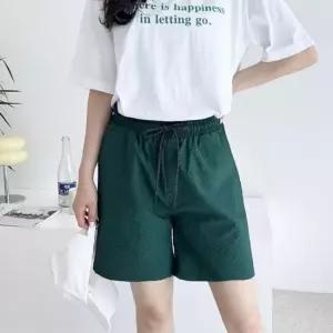 [라일리여성의류] Rly 통기성 좋은 썸머 시원한 홈웨어 고무줄 반바지