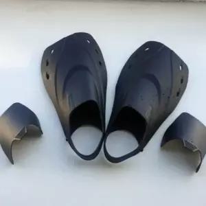 스노우쿨링물갈퀴 수영 숏핀 오리발 230-245핀 강습 훈련 수영장 실내장 용품 바캉스 여름