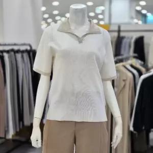 레노마레이디 sh06 조직 카라 니트  조직 카라 니트 R3H22KPO020 R3H22KPO020